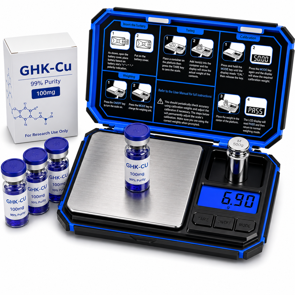 Digital Pocket Scale, 200g x 0.01g, High-Precision Gram Scale with 50g Calibration Weight, 6 Units, for Powder, Supplements, Jewelry