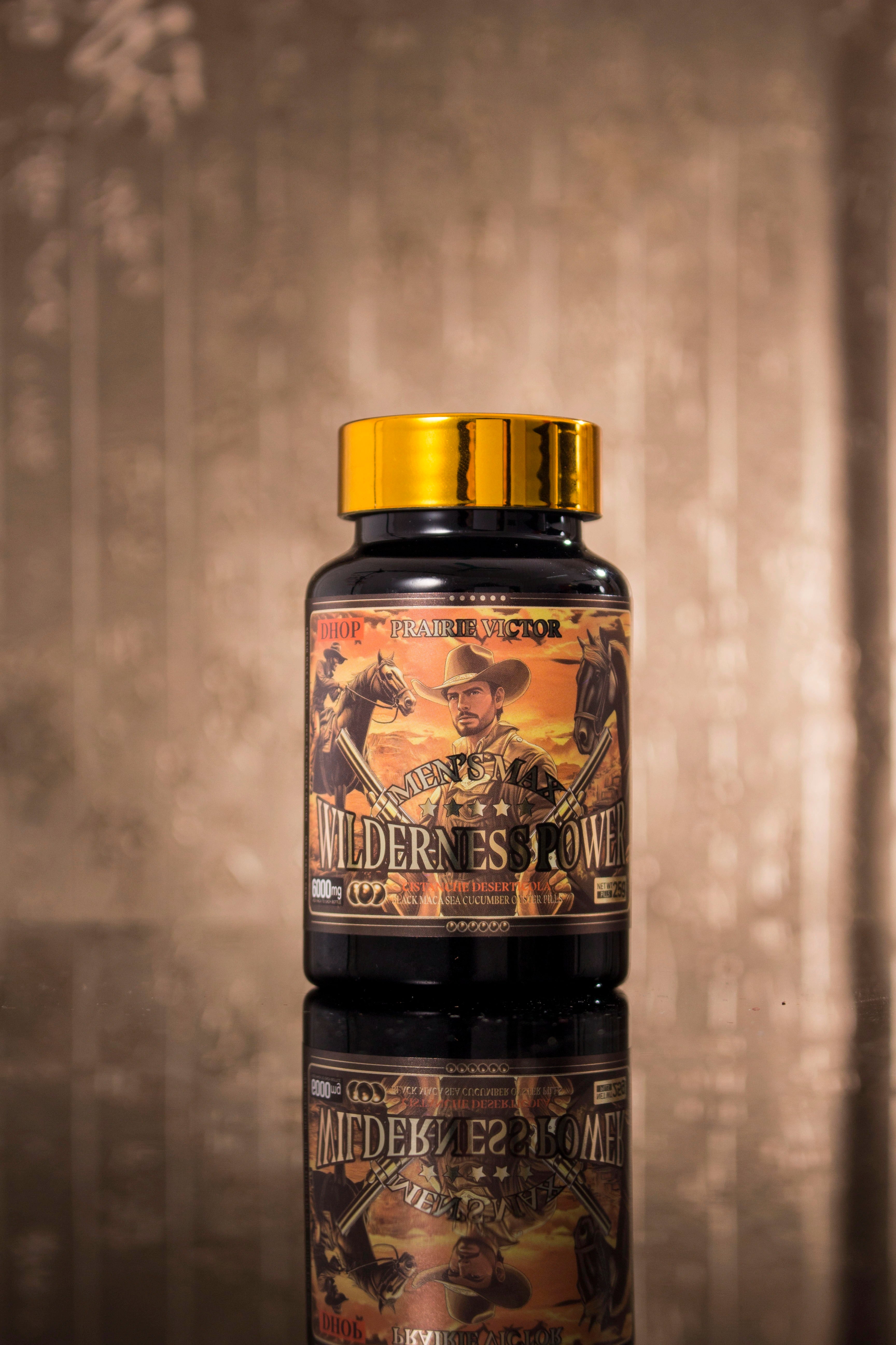 Men's Max Vitality Support: Wilderness Power | 6000 MCG | EXTRA STRENGTH
