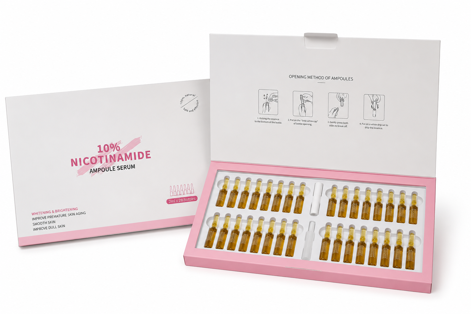 ✨Glass Glow Brightening & Repair 28-Day Ampoule Korean Beauty System