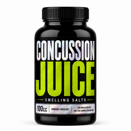 Concussion Juice: Industrial Strength Smelling Salts 100cc | Jacked Bones