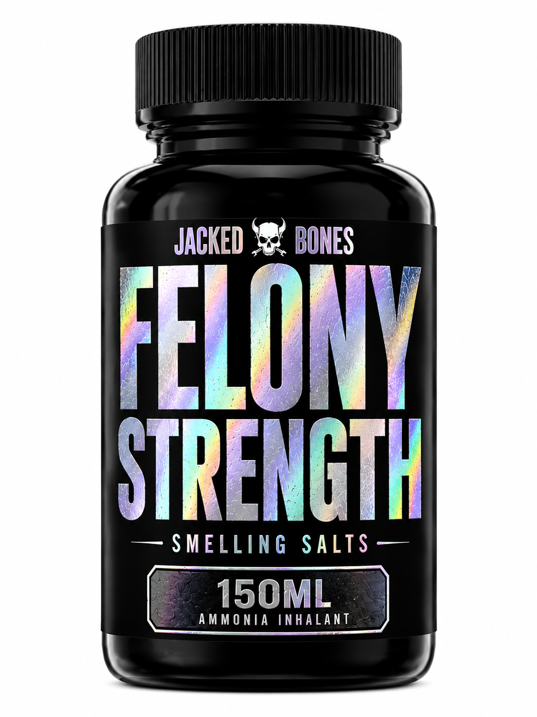 Felony Strength: X-Strong Smelling Salts XL 150cc | Jacked Bones