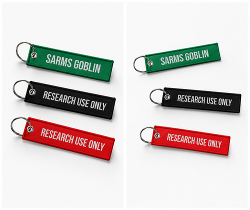 "Research Use Only" Novelty Keychain