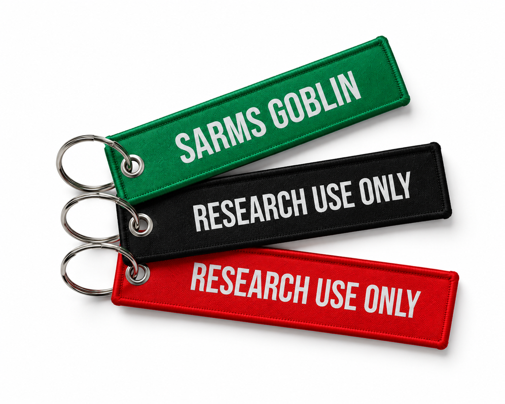 "Research Use Only" Novelty Keychain