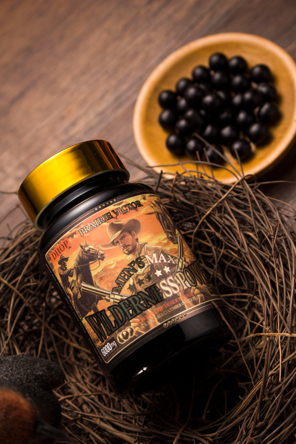 Men's Max Vitality Support: Wilderness Power | 6000 MCG | EXTRA STRENGTH